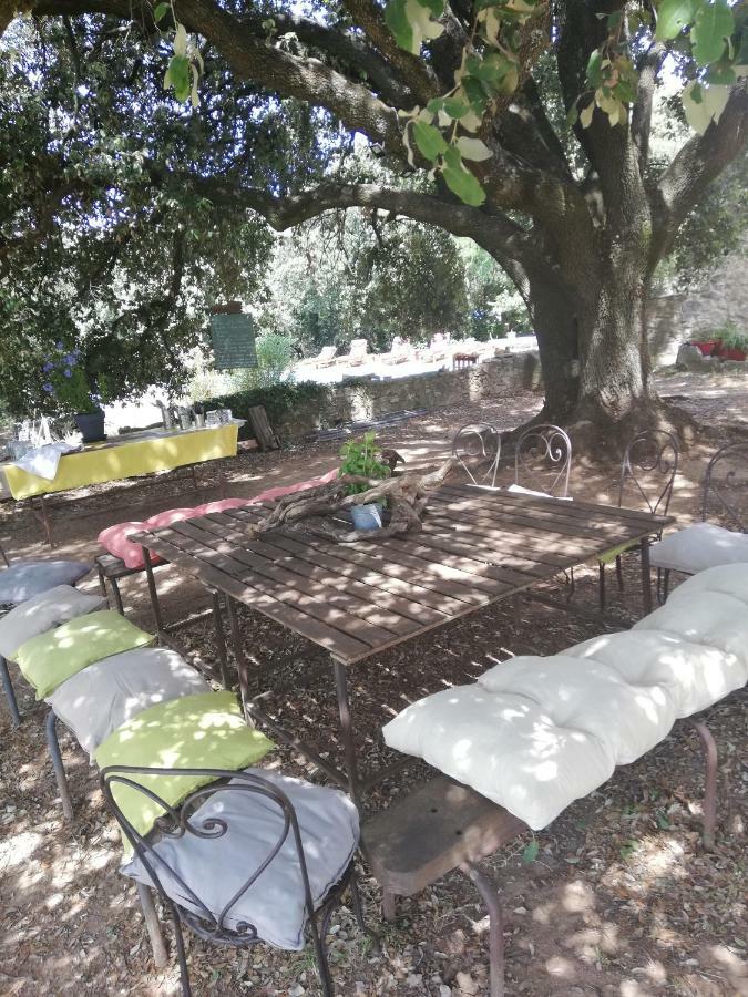 Gîtes Gard Nature Et Piscine Russan Exterior foto